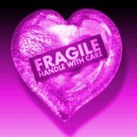Mon coeur est fragile mais rempli de ton amour