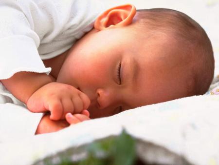 Bébé qui dort